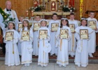 02.05.2010 r. - I Komunia Święta dzieci II klasy podstawowej  w naszej parafii