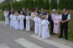 02.05.2010 r. - I Komunia Święta dzieci II klasy podstawowej w naszej parafii