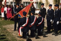 Maj 1993 r. - Poświęcenie Sztandaru OSP Wiśniowa